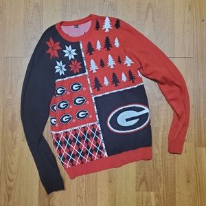 UGA ugly Christmas sweater Extra large mens